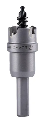 Miniatura 26 de EZARC Sierra Perforadora de Carburo de Tungsteno de Alta Resistencia, Cortador de Agujeros para Acero Inoxidable, Metal en Lámina 1-1/2" 38mm