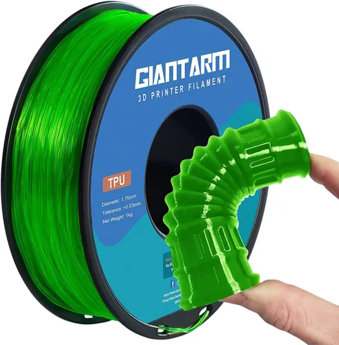 Miniatura 19 de Giantarm - Filamento PETG, 0.06 pulgadas, precisión dimensional de +/- 1/32 pulgadas, dureza mejorada, para la mayoría de impresoras FDM 3D, carrete