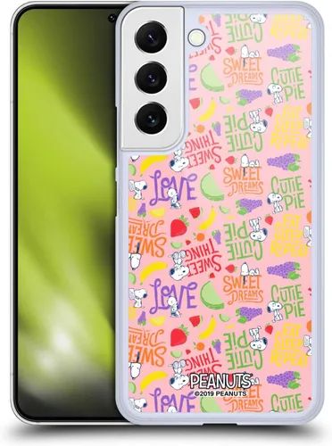Miniatura 27 de Head Case Designs Funda rígida con licencia oficial de Peanuts Eat Sleep Snoopy Naturally Sweet compatible con Samsung Galaxy S23 Ultra 5G Comer
