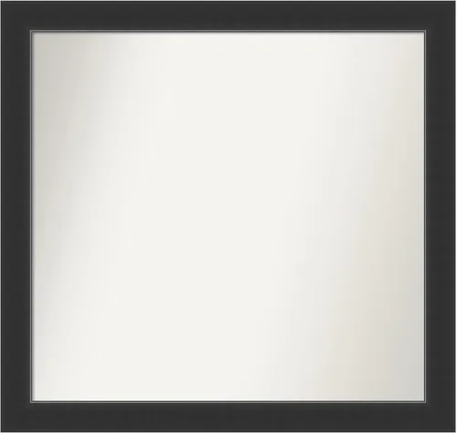 Miniatura 177 de Amanti Art Espejo personalizado, espejo de baño negro Astor, espejo de pared o espejo de tocador de baño sobre el fregadero (25 x 25 pulgadas)