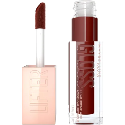 Miniatura 10 de Maybelline Lifter Gloss, Brillo de Labios Hidratante con Ácido Hialurónico, Alto Brillo para Labios Más Llenos, Perla, Perla Plateada Transparente