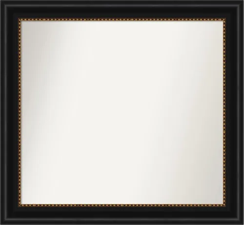 Miniatura 420 de Amanti Art Espejo personalizado, gran espejo de baño estrecho, espejo de pared o espejo de tocador de baño sobre el fregadero (24 x 24 pulgadas)