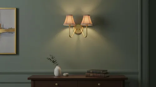 Miniatura 12 de Aspen Creative 30008 Lámpara de araña con forma de campana pequeña, color beige, parte superior de 3 pulgadas x 6 pulgadas inferior x 5 pulgadas