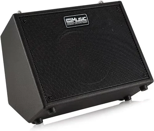 Coolmusic Amplificador de Teclado AMP 30W Altavoz Amplificador de Batería Eléctrica, con Garantía de 3 Años