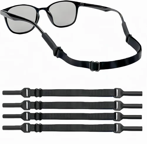 Miniatura 19 de Retenedores elásticos ajustables para gafas de lectura, gafas de miopía, gafas de sol deportivas
