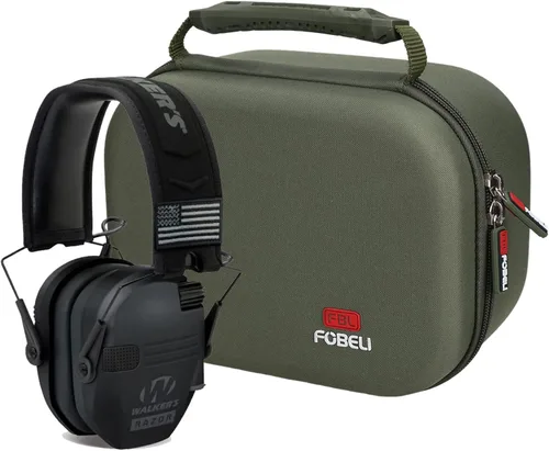 Miniatura 7 de FBLFOBELI Hard Case for Walker's Razor Slim/Howard Leight Shooting Ear Protection Electronic Shooting Muffs Earmuff