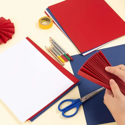 Miniatura 5 de 30 hojas de papel de cartulina de 8 1/2 x 11 pulgadas para manualidades e invitaciones (blanco)