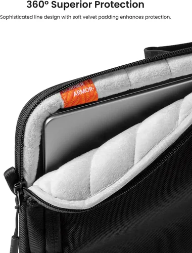 Miniatura 8 de tomtoc estuche de transporte 360 para laptop de 14 pulgadas MacBook Pro M5/M4/M3/M2/M1 Pro/Max A3434 A3112 A3401 A3185 A2992, bolsa de hombro