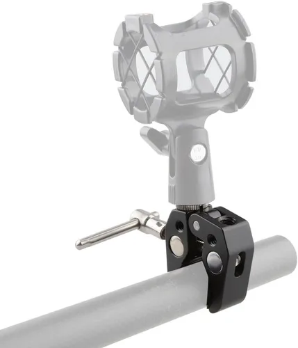 Miniatura 3 de CAMVATE Abrazadera cangrejo con rosca 5/8"-27 para micrófonos - 1190