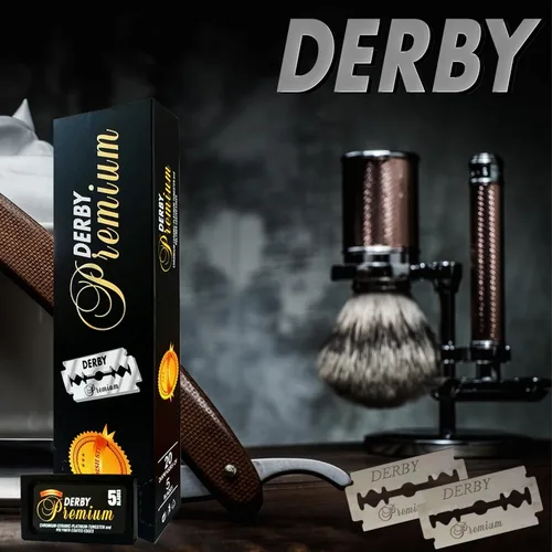 Miniatura 5 de Derby Cuchillas de afeitar premium de doble filo, 100