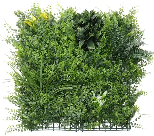 Miniatura 12 de Windscreen4less 1 panel artificial de boj de 40 x 40 pulgadas, decoración de pared verde hierba sintética para decoración de interiores y Panel 3D