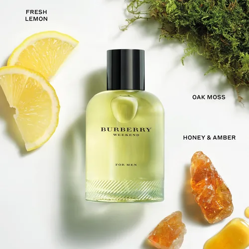Miniatura 3 de Burberry Eau De Toilette de fin de semana - Colonia cítrica para hombre - Con notas de limón, mandarina, musgo de roble y sándalo - Perfumes de lujo