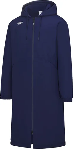 Speedo - Chaqueta tipo parka con forro de vellón y colores del equipo