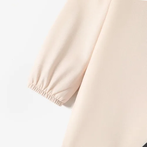 Miniatura 6 de L.O.L. Surprise! Vestido de sudadera con capucha para niñas pequeñas con estampado de bolsa, manga larga con capucha