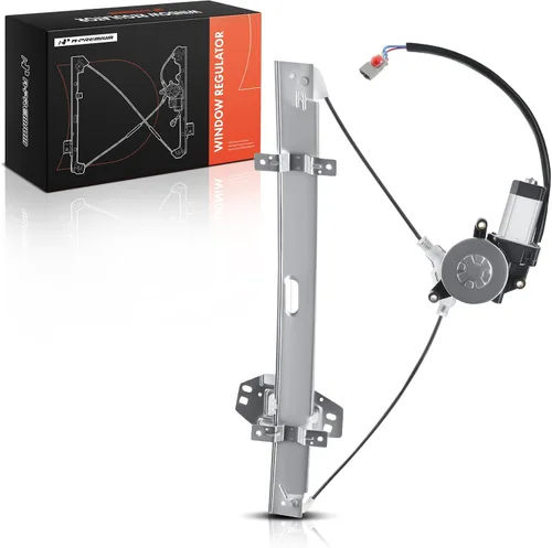 A-Premium Regulador de Ventanilla Eléctrico con Motor Compatible con Honda Accord 1998-2002 Sedán Solamente Delantero Izquierdo Lado del Conductor