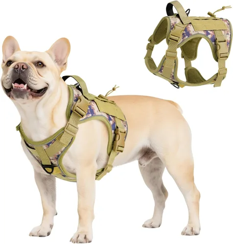 Miniatura 33 de VavoPaw cinturón de seguridad para perro, arnés de coche con peto de seguridad y hebilla ajustable para vehículo, cinturón de seguridad de nailon