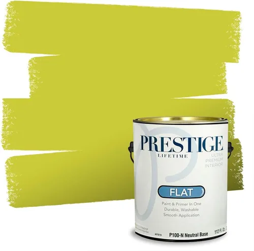 Miniatura 229 de PRESTIGE Paints Exterior Paint and Primer In One, 1-Gallon, Satin, Comparable Match of Benjamin Moore* Royal Linen* 931BM-PCM