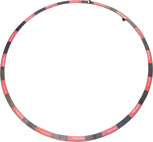 EyeLine Golf Target Circle as Training Aid – Ideal for Chipping and Pitching – Super Thin with Foldable Configurations. Bright Color Markings Easy