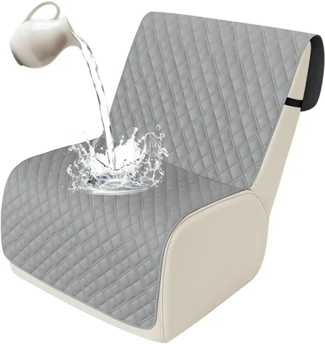Miniatura 94 de Arfntevss Fundas de sofá modular reclinable, 100% impermeable, en forma de L, para sillón reclinable en forma de L, funda seccional lavable