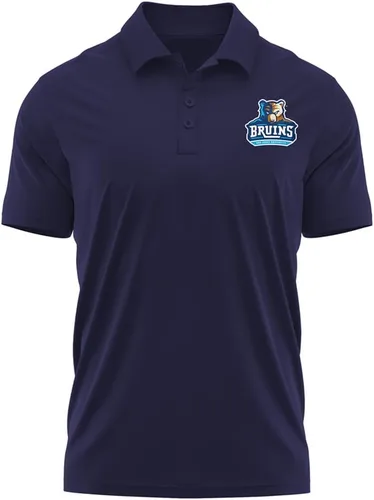 Miniatura 284 de Camisa polo deportiva oficial de la NCAA Collegiate para hombre, colección con logotipo en el pecho izquierdo