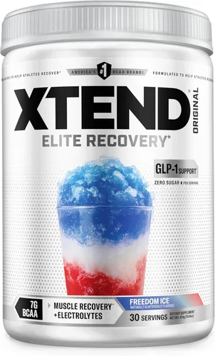 Miniatura 13 de XTEND Original BCAA - Polvo de Frutas Knockout Punch Bebida de recuperación muscular post entrenamiento sin azúcar con aminoácidos 7 g de BCAA