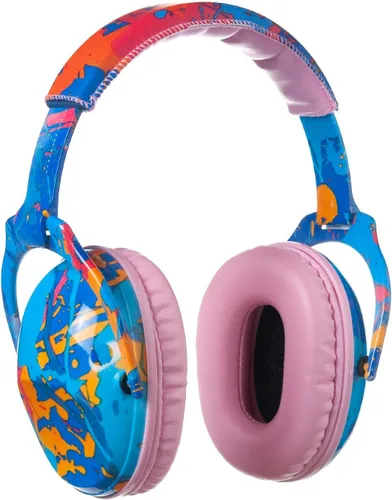 Miniatura 14 de Auriculares con cancelación de ruido para niños, protección auditiva NRR de 25 dB, reducción de ruido, a prueba de sonido para niños, orejeras