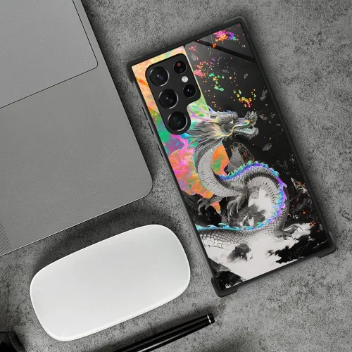 Miniatura 63 de CARLOCA Funda compatible con Samsung Galaxy S22 Ultra, diseño gráfico de Star Howling Wolfs Samsung Galaxy S22 Ultra, diseño gráfico, a prueba