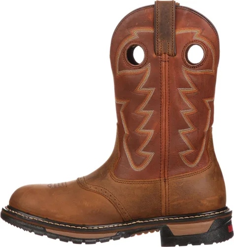 Miniatura 6 de ROCKY Original Ride Branson Saddle Roper Botas Western impermeables