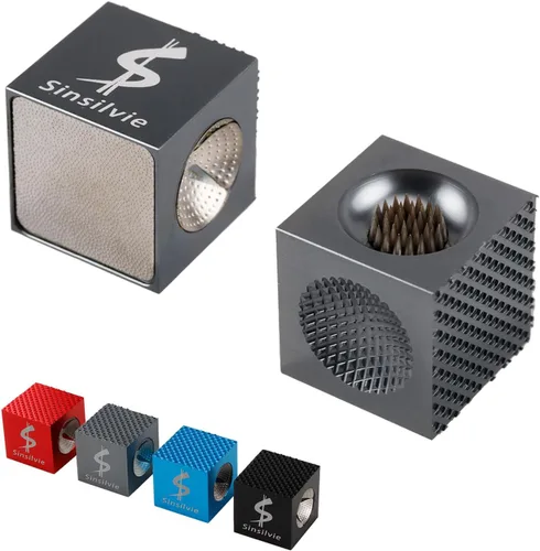 Miniatura 8 de Moldeador de punta de taco de billar 5 en 1, herramienta de reparación de punta de taco de billar 5 en 1, accesorios de taco, azul, negro y rojo