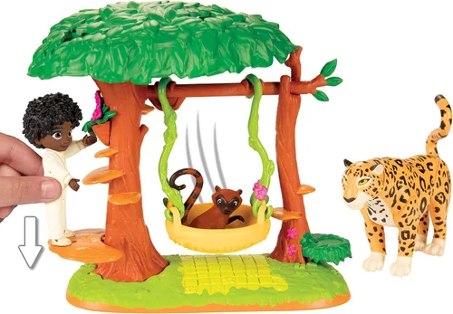 Miniatura 2 de Disney Encanto Antonio's Animal Swing Playset con figura de Jaguar
