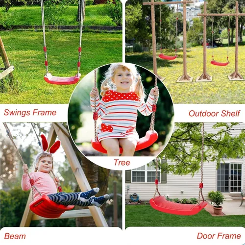 Miniatura 5 de REZNOR Asiento de repuesto para árbol, juego de columpios, accesorios para niños, patio de juegos al aire libre, árboles Little Tikes, asiento