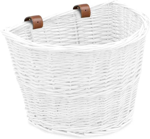 Miniatura 10 de ProSource Bicycle Front Basket for All Ages, Detachable Bike Basket with Adjustable Straps, Fits Most Bikes, 15LB Capacity