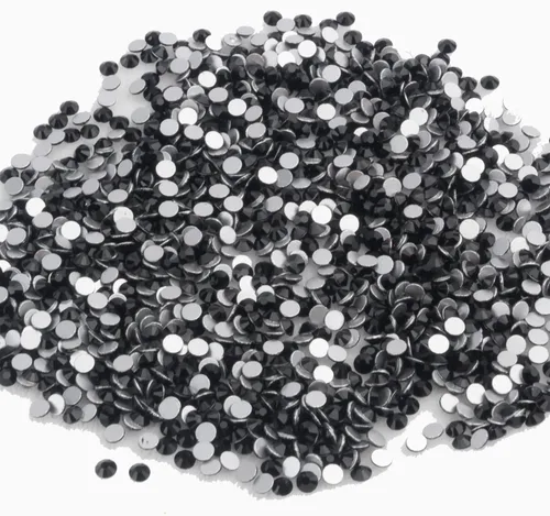 Miniatura 7 de 1440 diamantes de imitación de cristal SS3 para arte de uñas de cristal AB con parte trasera plana para manualidades, uñas, bolsas de maquillaje