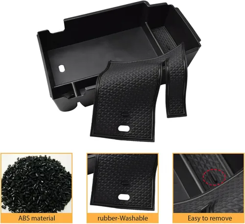 Miniatura 4 de Organizador de Consola Central Blazer Compatible con Accesorios Chevrolet/Chevy Blazer 2019 2020 2021 2022 2023 2024 2025, Bandeja de Inserción