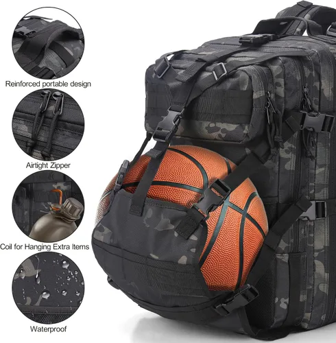 Miniatura 5 de Mochila para casco de motocicleta para hombres con portador de casco duro/almacenamiento, mochila de equitación, accesorios de motocicleta/regalos