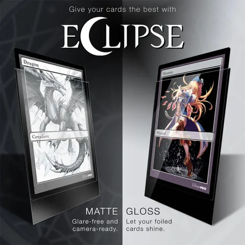 Miniatura 4 de Ultra Pro E-15620 Eclipse Standard Matte Sleeves 100 Pack-Lemon Yellow