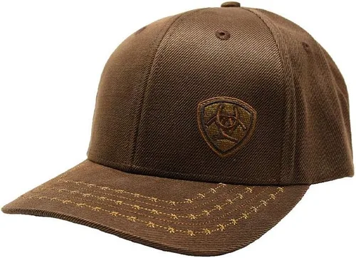 Miniatura 5 de ARIAT Logotipo de esquina de aceite completo para hombre, talla única, marrón, Marrón