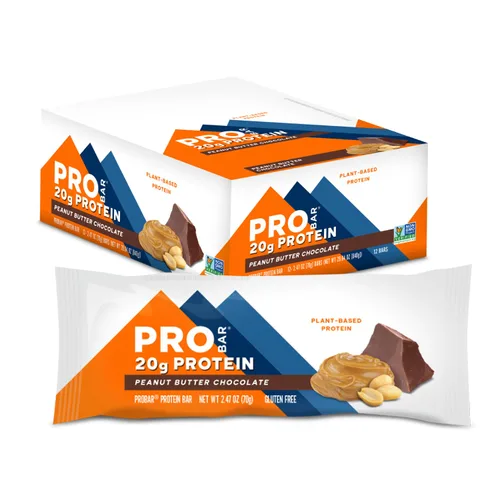 Miniatura 9 de PROBAR - Barra de PROTEÍNA, Café Crujiente, Sin OGM, Sin Gluten, Saludable, A Base de Plantas, Ingredientes de Alimentos Integrales, Energía Natural
