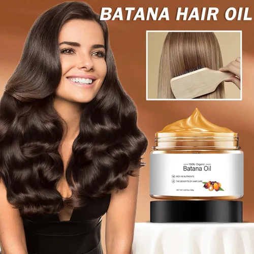 Miniatura 2 de DAMUSI Aceite de batana crudo para el crecimiento del cabello y acondicionamiento profundo, 100% puro y natural de Honduras, nutre todo