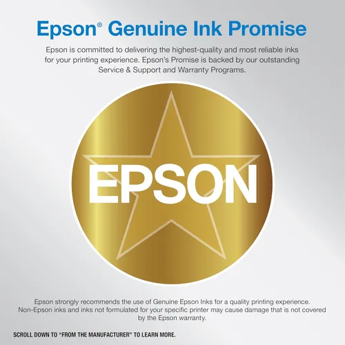 Miniatura 4 de Epson EcoTank Pro ET-5850 Impresora inalámbrica de color todo en uno SuperTank con escáner, copiadora, fax y Ethernet, color blanco