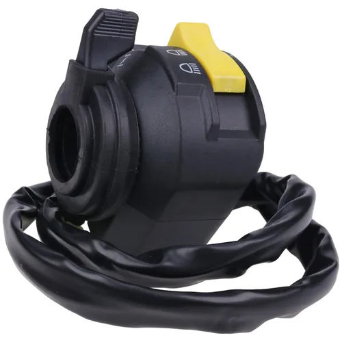 Miniatura 2 de Faro delantero de arranque con interruptor de manillar izquierdo compatible con Arctic Cat 250 1999-2005, 300 1998-2005, 400 1998-2004, 500