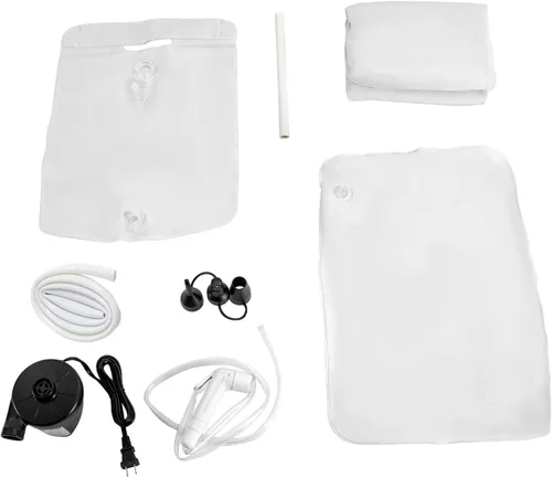 Miniatura 3 de Bañera inflable médica, bañera de cama, bomba de aire eléctrica Bañera de PVC, ducha de cama para pacientes con tina reducida