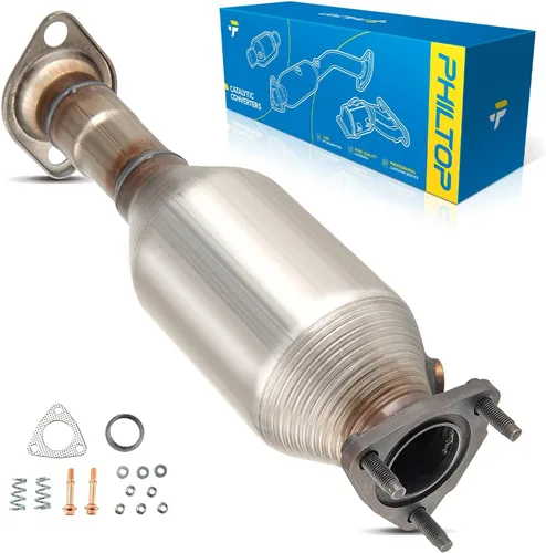 Miniatura 11 de PHILTOP Kit de convertidor catalítico de alto flujo apto para 2001-2005 Civic 1.7L DX/GX/HX/LX/LX Special Edition/Value Package (modelos execept EX)