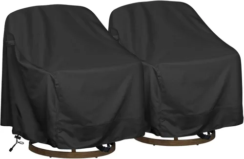 Miniatura 7 de 1 paquete de fundas resistentes para sillas de patio, tela Oxford 600D resistente a los desgarros, 314.961 in, impermeables, resistentes a los rayos