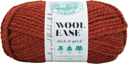Miniatura 112 de Lion Brand Yarn - Ovillo de lana Wool-Ease Thick & Quick color fuerza aérea