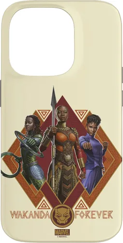 Miniatura 17 de iPhone 16 Marvel Black Panther: Wakanda Forever Hero Warrior Trio Case