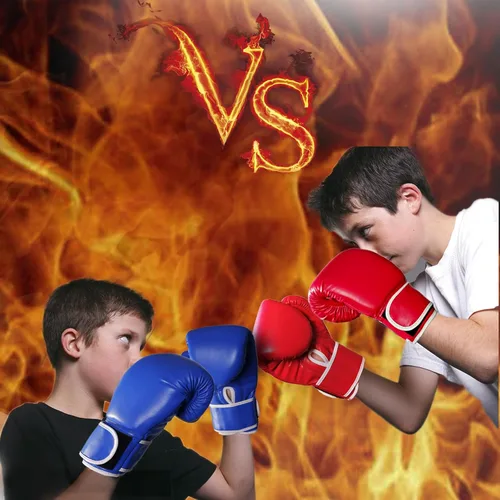 Miniatura 5 de Kids Boxing Gloves for Kids Boys Girls Youth Age 6-12 Years Training Gloves for Punching Bag Kickboxing Muay Thai Mitts MMA