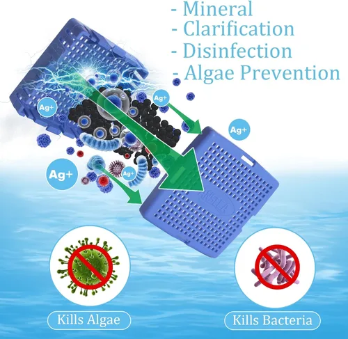 Miniatura 4 de Desinfectante mineral para bañera de hidromasaje con filtro de spas Sundance, desinfectante mineral de agua dulce ANSLCA que eleva tu experiencia