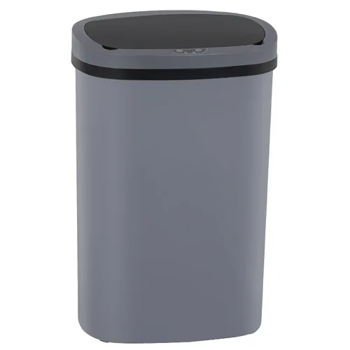 Miniatura 24 de PayLessHere Basurero de 13 galones de acero inoxidable Acero Tapa automática sin contacto con sensor de movimiento Bote de basura de cocina