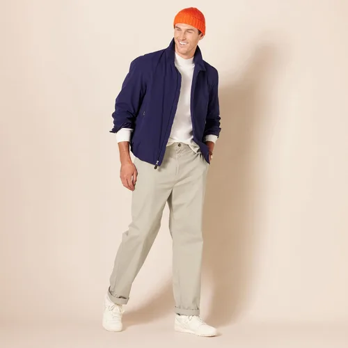 Miniatura 8 de Tienda Essentials Pantalón chino de corte clásico, resistente a las arrugas, sin pinzas, para hombre (disponible en tallas grandes y altas)
